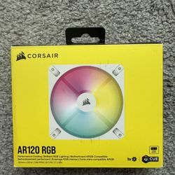 Corsair AR120 RGB Computer Case Fan (White)