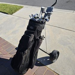 Mens Left Handed Clubs And Bag Setup