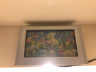 3d frame with light