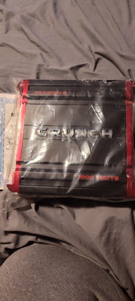 Crunch PZX1000.2 Brand New Car Amplifier 1000 Watts