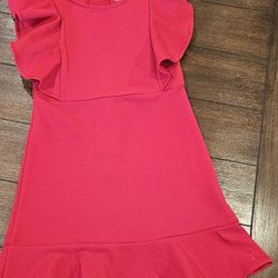 New With Tag Girls Red Dress Size 8