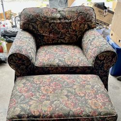 Chair And Ottoman
