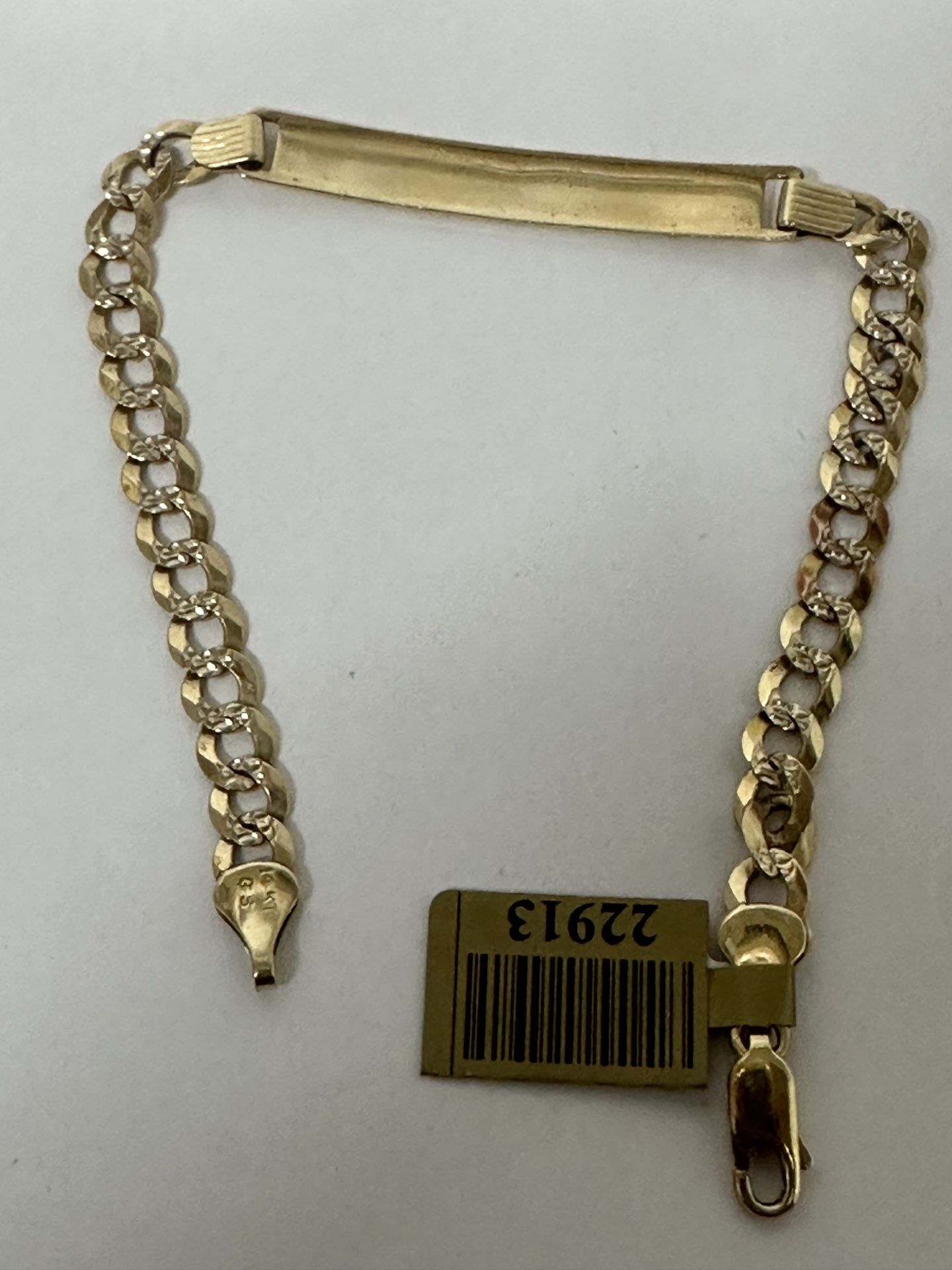 Gold Bracelet 14k And 8.1 Inch