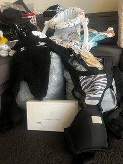 Baby Clothes, chair, swing ,etc