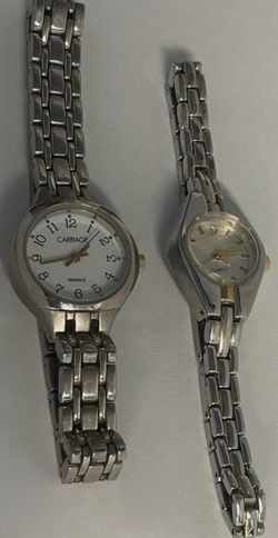Two ladies quartz watches $10