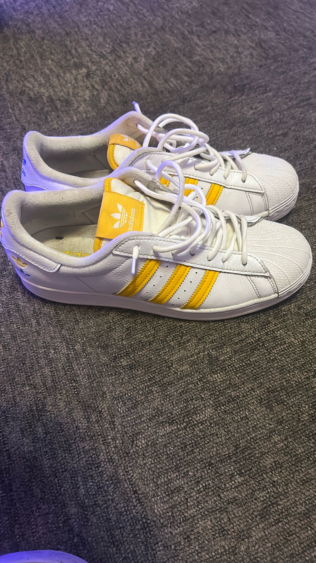 Yellow Adidas