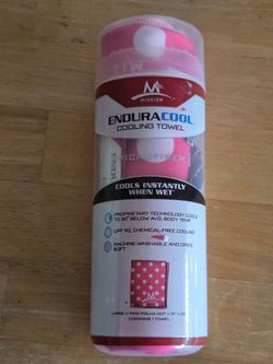 Mission Enduracool's refreshing microfiber towel