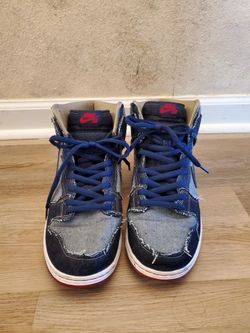 NIKE SB DUNK HIGH TRD QS DENIM HIGH PRO