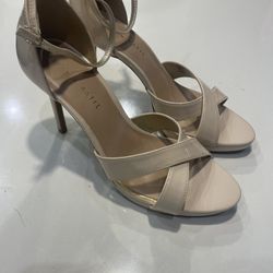 Kelly And Katie Women’s Cream Stiletto Pump Heels, Size 9
