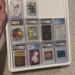 pokemon cards niche / low pop cgc slabs vintage 