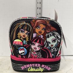 2013 Monster High Soft Sided Lunch Bag New, Great Condition #P