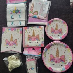 Unicorn Birthday Party Supplies And Decorations 