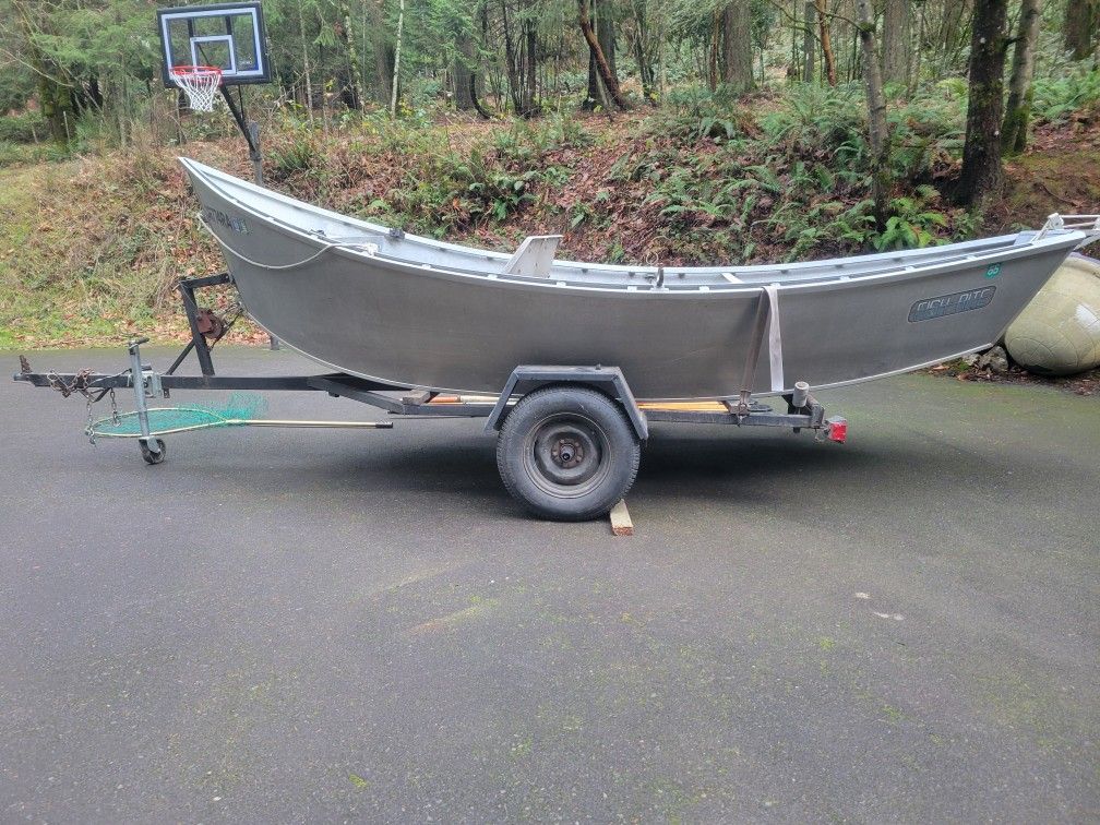 1987 Fish Rite Drift Boat