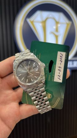 Rolex Datejust 41MM Rhodium Stick Dial on Jubilee 2021