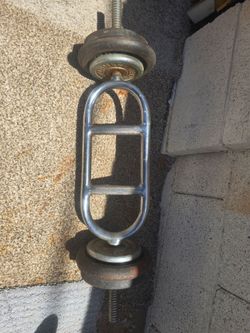 Threaded barbell