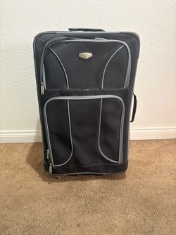 Black Rolling Luggage Suitcase