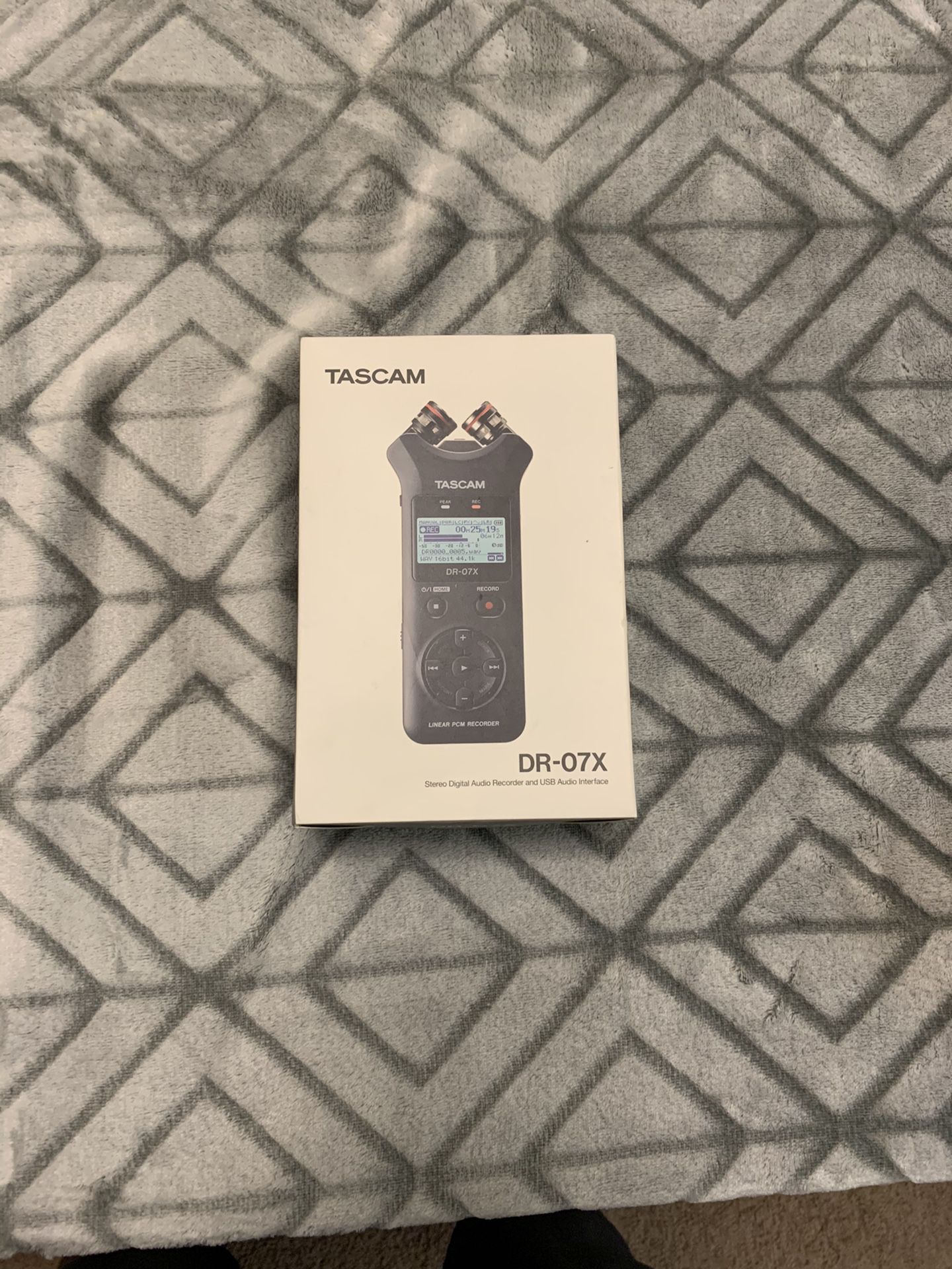 Tascam DR-07X Stereo Digital Audio Recorder