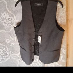 NWTGS Black by Vera Wang Men's Suit Vest Sz S