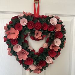 Valentine’s Wreath 