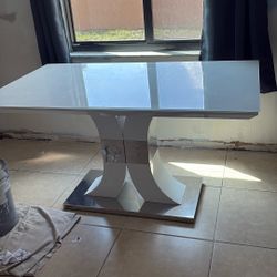 White Table 
