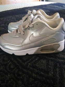 Silver Air Max