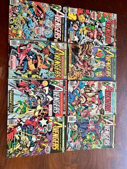 Original 1970s Avengers comics