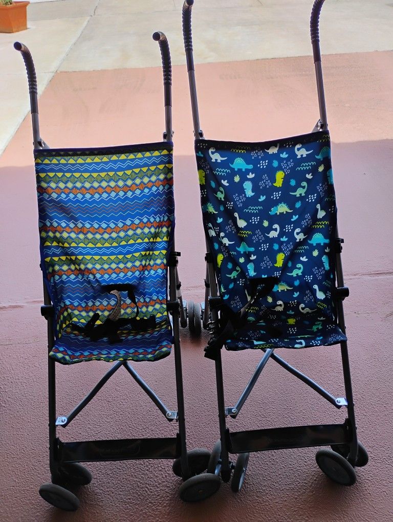 Two Strollers For Baby Boys and Girls 
