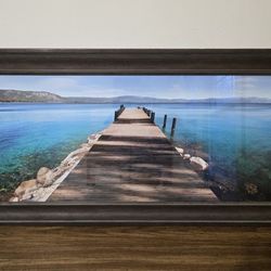 FREE- Lakeside Pier Painting