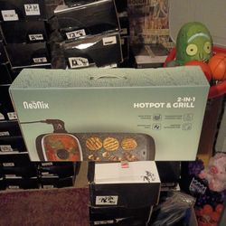 "NeoNix" 2-in-1 Hotpot & Grill..(Brand new)..