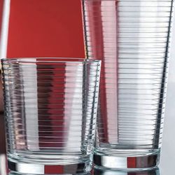 Glassware, Drinking Glasses, Set of 10, Highball Glass Cups (17 oz.) 