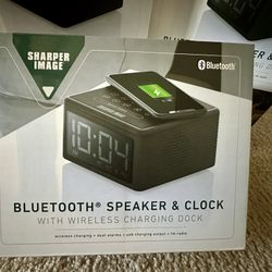 Bluetooth Speaker And Clock