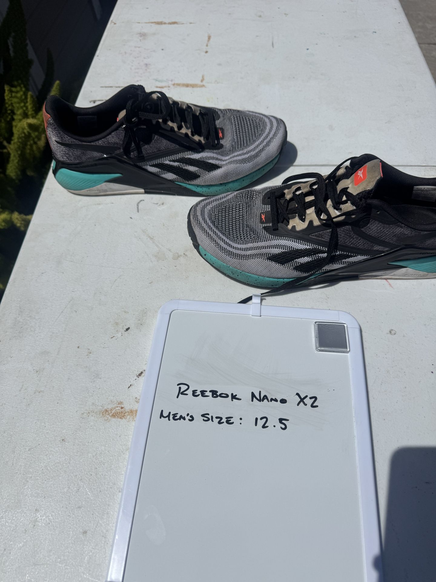 Reebok nano X2 men’s 12.5 barely used
