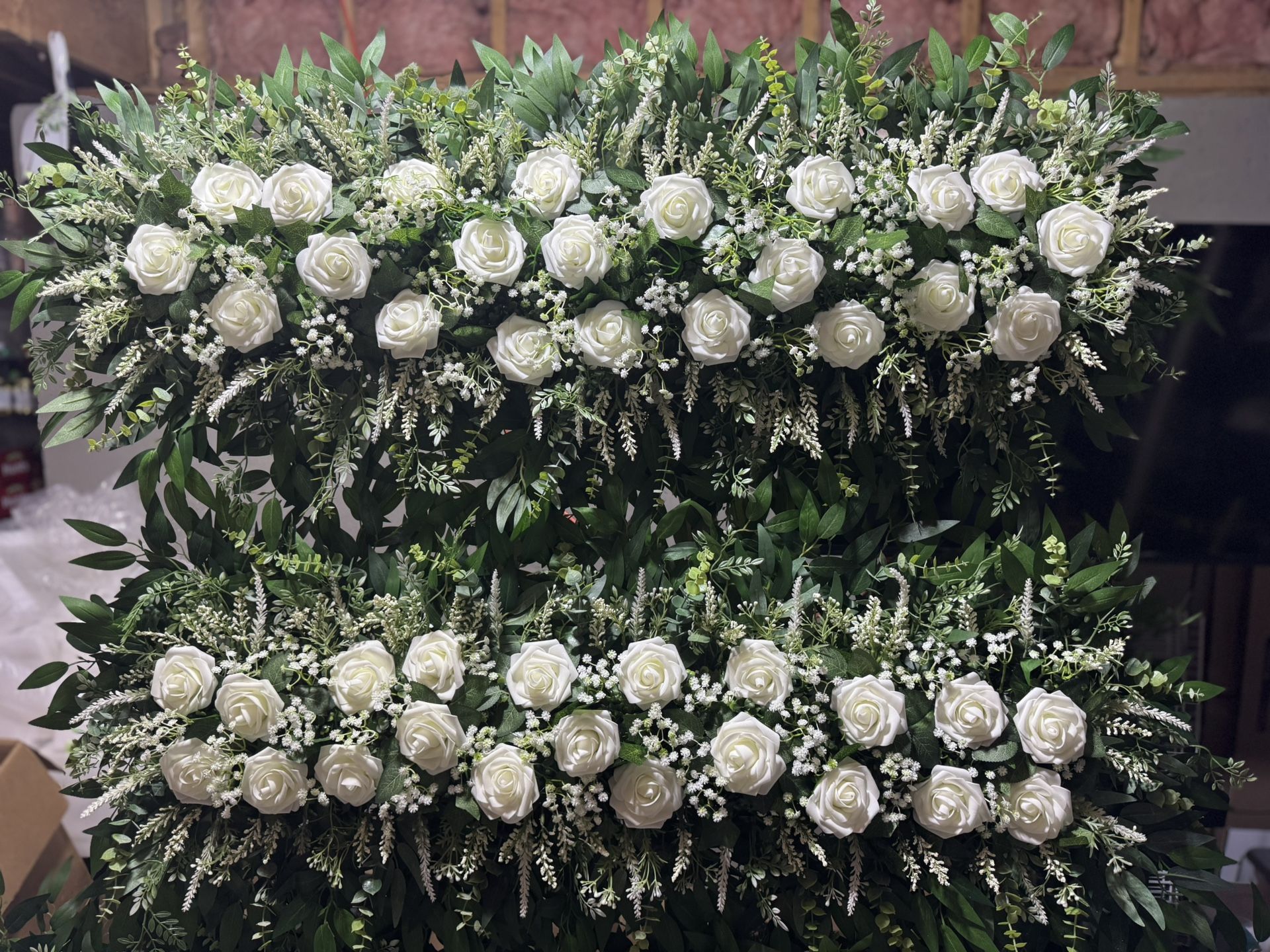 ✨ Handmade Faux Floral Garland Set – 5 Pieces! ✨