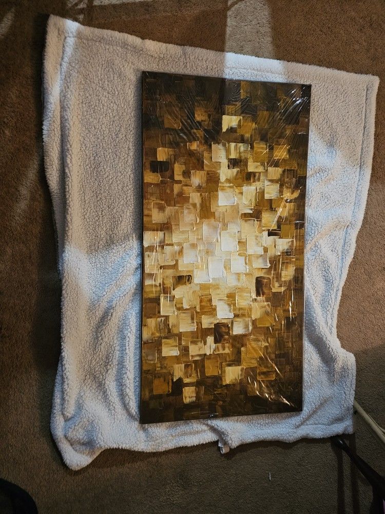 Textured Abstract Oil Painting