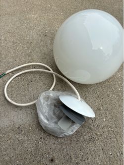 Bauhaus style pendant lamp.