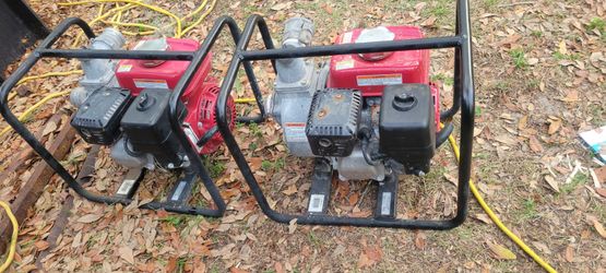 2" Hondas Trash pumps