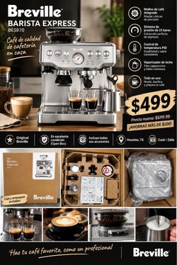 Breville Barista Express BES870 Espresso Machine