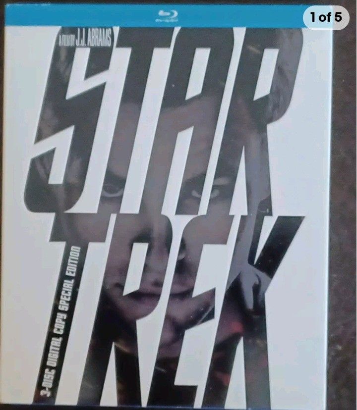 Star Trek (Blu Ray Three-Disc Special Edition W/ Slipcover ~ EX