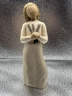 Willow Tree Angel of Remembrance Figurine Susan Lordi -Demdaco - Vintage *AS IS*