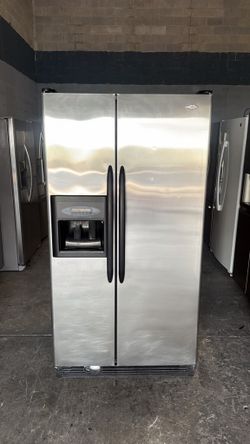 36” MAYTAG  REFRIGERATOR FRIDGE HELADERA WORKING  PROPERLY DELIVERY SERVICES 4 MONTHS OF WARRANTY
