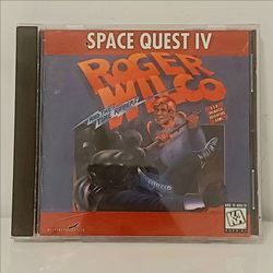 Space Quest IV: Roger Wilco & The Time Rippers CD PC Game Sierra 1995