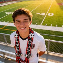 Soccer Graduation Lei