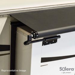 Solera V000182037 Black Slide RV Topper Awning - 10'6" (10'1" Fabric)