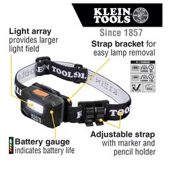 Klein Tools 56049 Rechargeable Flashlight / LED Lights