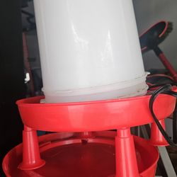 Heated Chicken Feeder 2pcs