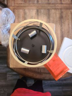 Two Modern Farmhouse Ceiling Lights (Duplicates)
