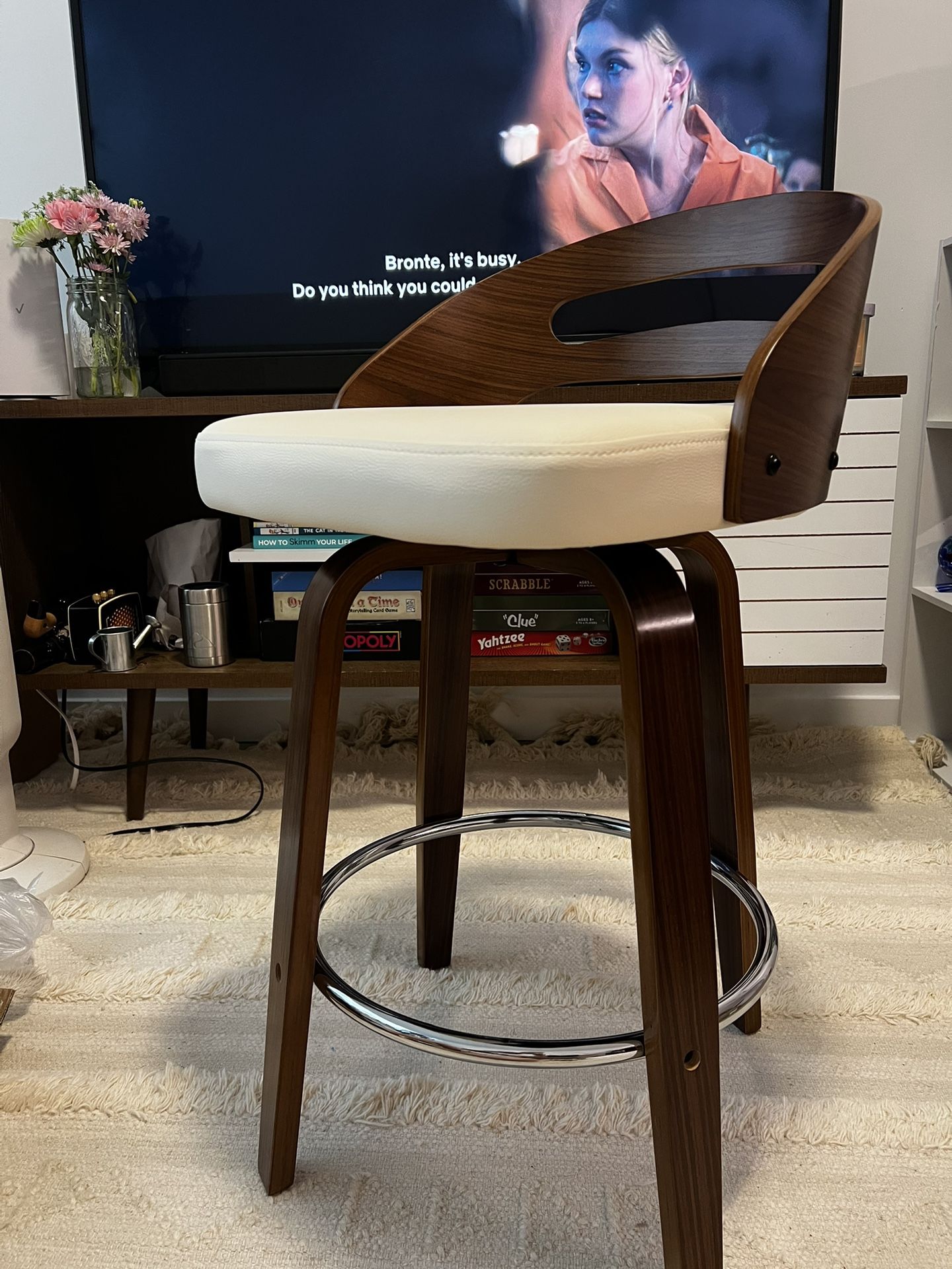 Swivel counter Stool