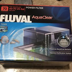 70 Gallon Fluval Filter With Extras 