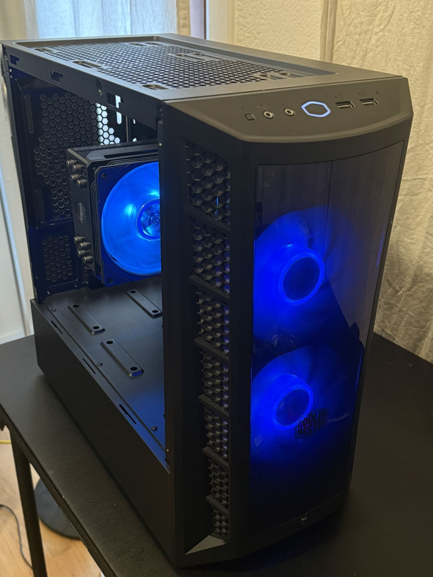 Gaming PC Tower – Ryzen 7 5800X + ASUS TUF B550M Plus – No GPU/Storage