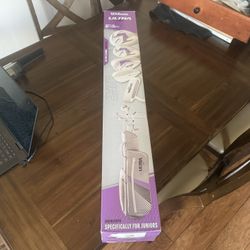 Girls wilson golf clubs set brand new age 11-14 left handed brand new junior golf clubs